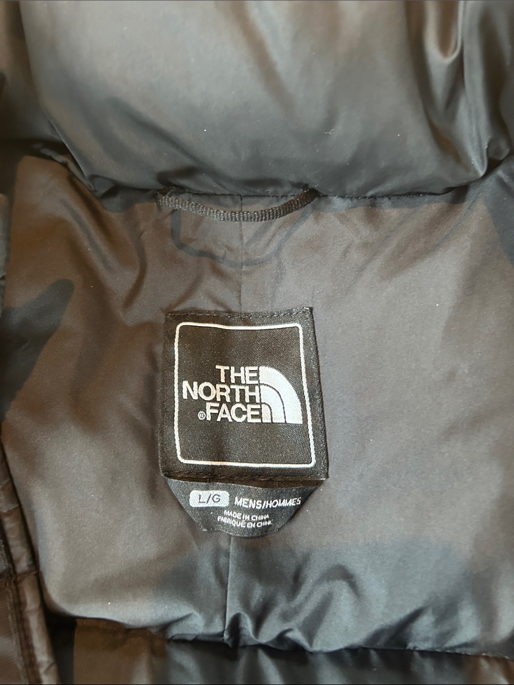 The North Face Black 700 Down Puffer Vest size Large - Picture 3 of 4
